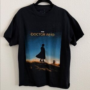 Doctor Who Black Graphic T-Shirt